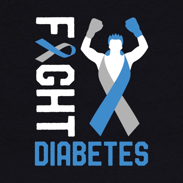 Fight T1D Diabetes Type 1 Diabetes Awareness Month Fighter by mrsmitful01